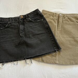 Mini Skirt Bundle - Urban Outfitters & Brandy Melville